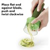 OXO Good Grips Handheld Spiralizer, Green (2 Pack)