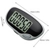 Walking Step Counter 3D Digital Accurate Step Counter with LCD