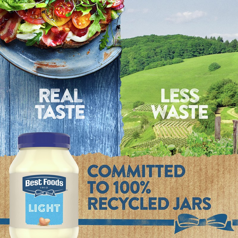 Best Foods Mayonnaise Light Mayo For A Creamy Sandwich Spread