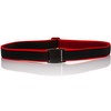 Olata Fully Adjustable Unisex Elasticated Belt with Plastic Clip Buckle.