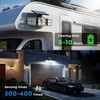Lazukes Magnetic Solar Lights Outdoor, Motion Sensor Porch RV Light