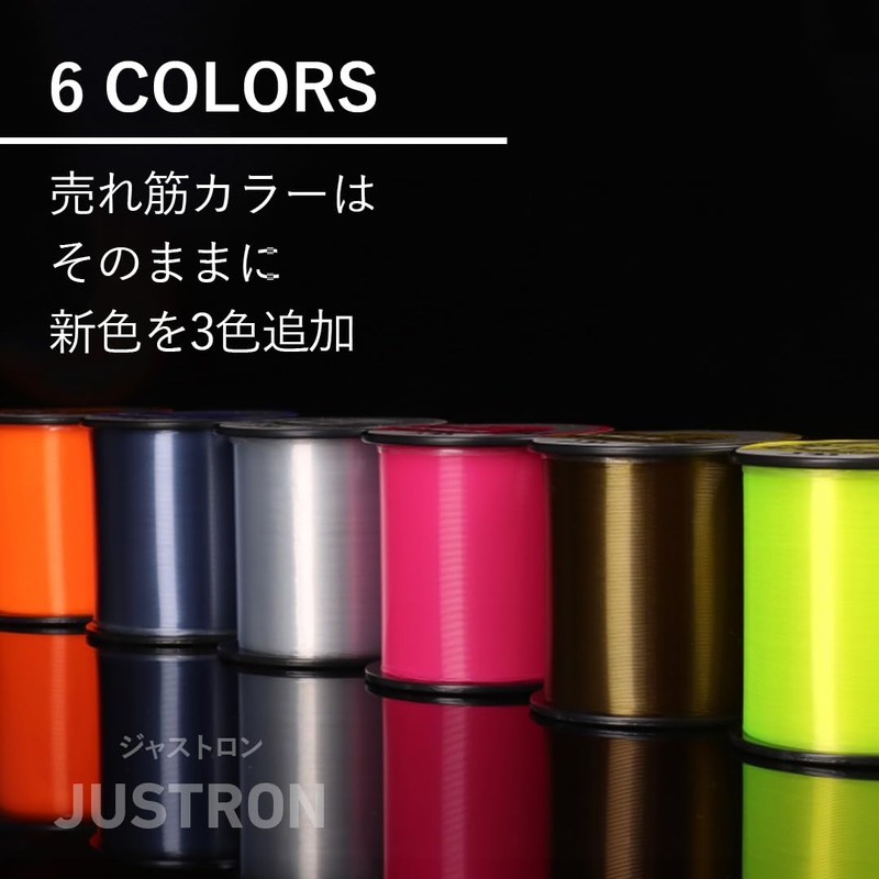 DAIWA 4-500 JUSTRON Khaki Gold Bobbin/Nylon Line/Road Line