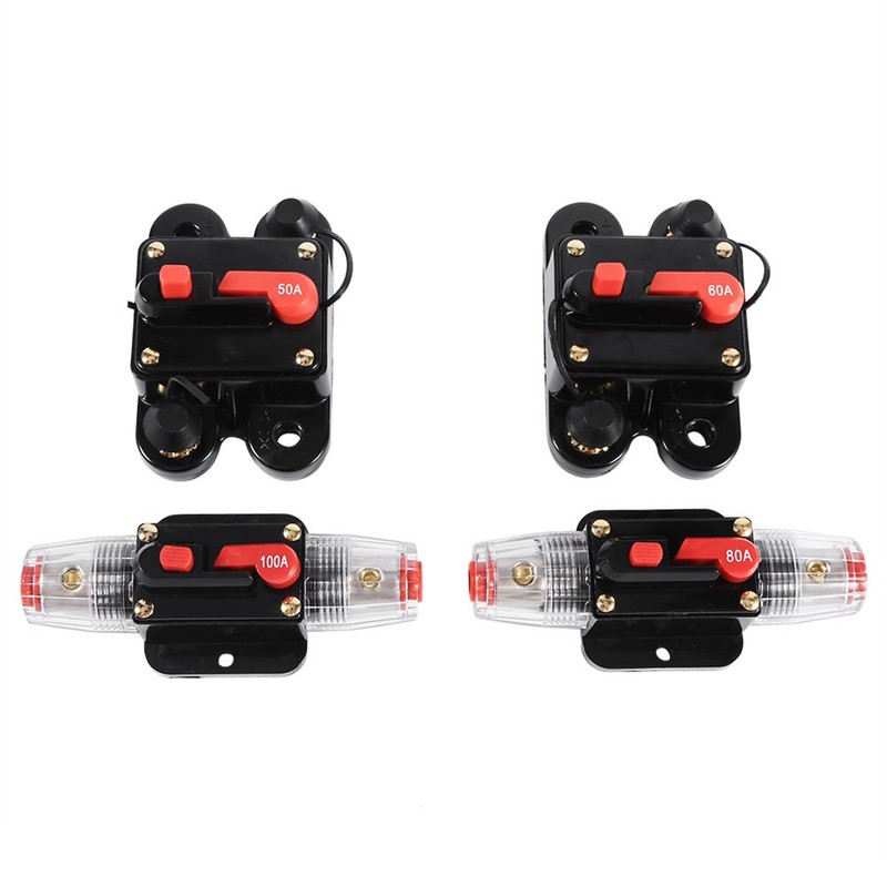 Auto Circuit Breaker Reset Fuse Inverter For Car Marine Boat