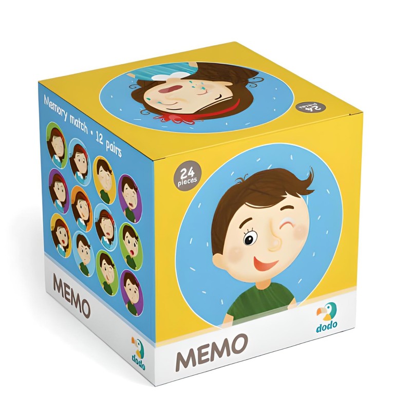 Dodo Memory Game Memos Children and Feelings