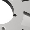 1/4 10.5 Inch Empty Tape Reel 3 Hole Aluminum Alloy