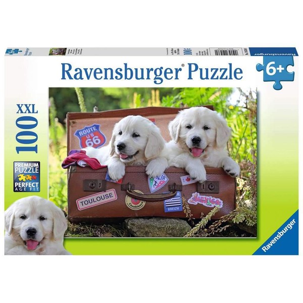Ravensburger - Travelling Puppies Puzzle 100p