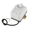 Motorized Ball Valve Electrical 2 Way Normally Open Manual Automatic