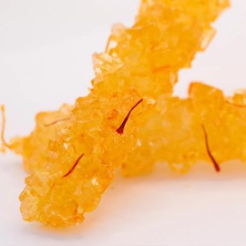 Saffron Flavor Rock Candy 1 LB (Nabat)