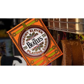 Murphy's Magic Supplies, Inc. The Beatles (Orange) Playing Cards by Theory11 (71432)