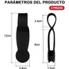Clip Magnético para Sombreros de Viaje, Silicona, 2 Piezas Manos