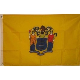 2x3 New Jersey State Flag - - - NJ - US USA American Flags by WILDFLAGS