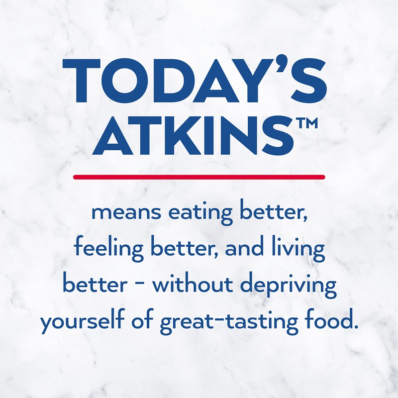 Atkins Caramel Chocolate Nut Roll Snack Bar, Protein Snack ,