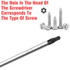 T25 Torx Screwdriver - Magnetic Tip Torx Security Screwdriver for