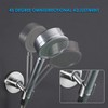 simpletome Shower Head Holder Adhesive Adjustable Bracket Wall Mount SUS304