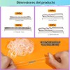 100 Horquillas para Cabello, 100 Pasadores para de 2 Pulgadas,