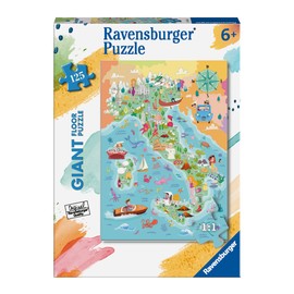 Ravensburger 03145 Italy Puzzle Child 125 Giant Ground Map of Italy