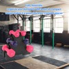 Dumbbell Weight Rack Compact 3 Tier Dumbbell Rack Stand for