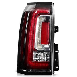 SELEAD Tail Light Assembly Fit for GMC Yukon 2015-2020 for GMC Yukon XL 2015-2020 Left Tail light Black Housing Red Lens OE:22783099