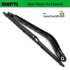 Rear Windshield Wiper Arm Blade Set Replacement for Toyota Prius