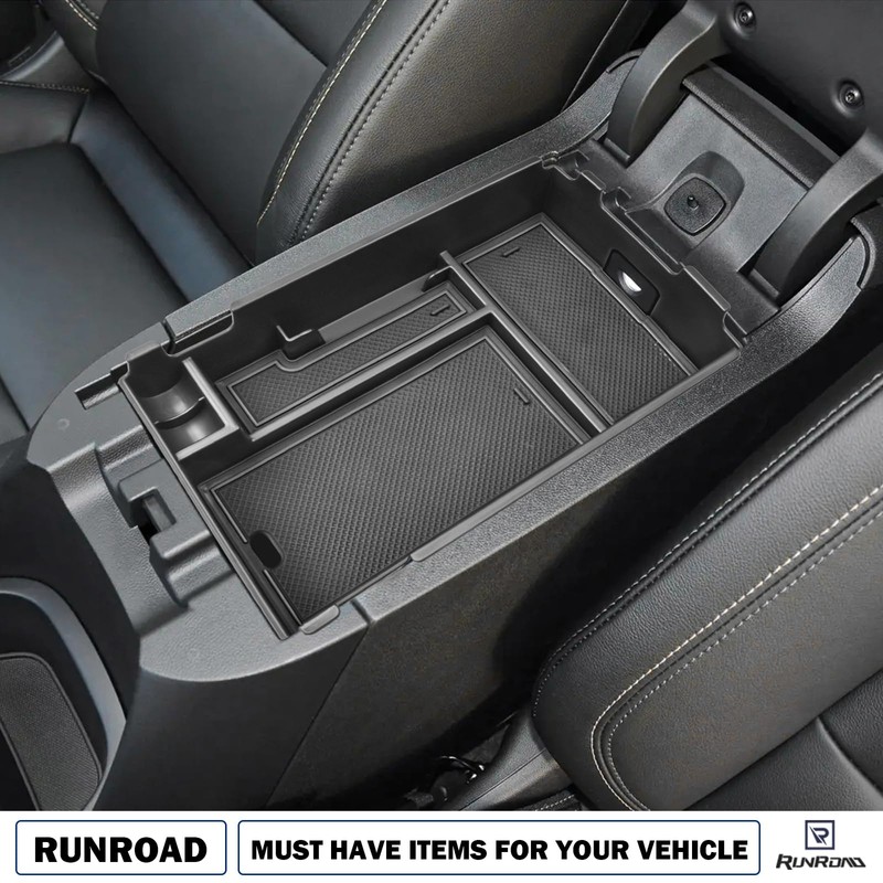 RUNROAD Center Console Organizer Tray Compatible with Chevy Equinox 2018