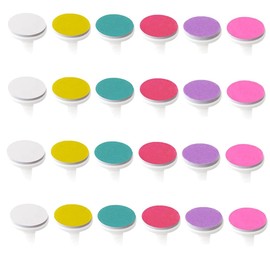 Pack of 24 Baby Nail File Electric Nail Trimmer Pads, Replacement Baby Nail Clippers for Nail Files, Sanding Files, Replacement Pads for Children, Trimmer Pad