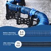 DUMPMAN RV Sewer Hose 15 FT, Sewer Hose for RV