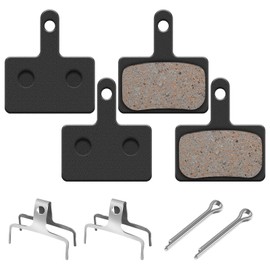 2 Pairs of Cube Brake Pads, MTB Bicycle Brake Pads Disc Brake, Rear Brake Pads Made of Metal for Shimano M315 M355 M375 M416 M446 M447 M475 M515 M525 M575 C501 C601 T615 T675 B01 B01S etc