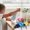 5.4cm Diameter Flower Pot Decor Ladybug Shaped Smoothing Surfaces Iron
