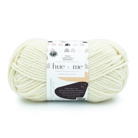 Lion Brand Yarn Company Two of Wands: Hue + Me Yarn, Salt