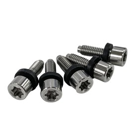 Shaft Sleeve Screws Set of 5 Golf Sleeve Bolts Adapter Screws Multi Sleeve G440 G430 Qi35 Qi10 GT2 GT3 ELYTE PARADYM AI SMOKE DS-ADAPT DARKSPEED ZXi Sleeve Screws (Taylor Made Screws)