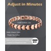 Jeracol 99,99% reines Kupfer Armbänder für Damen - Damen Kupfer
