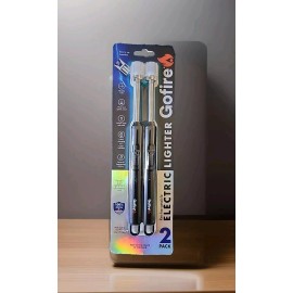 GOfire ARC E-Lighter Flexible Long Neck Rechargeable USB-C 2 pk. Black - NEW