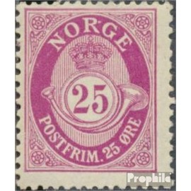 Norway 83A unmounted mint/never hinged ** MNH 1909 Horn (Stamps for collectors)