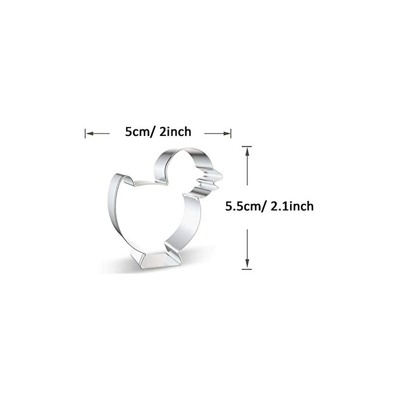 WDYJMALL Chicken Chick Shape Cookie Cutter - A