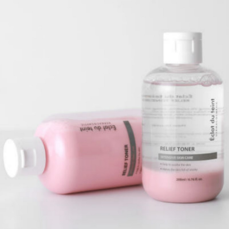 Eclat Dutin Relief Toner 200ml Soothes sensitive troubles / 에끌라뒤땅