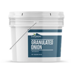 Earthborn Elements Granulated Onion 1 Gallon Bucket, Kitchen Staple, Bulk Size