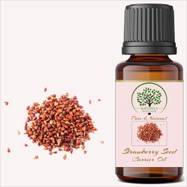 RADANYA Ayurveda RADANYA Ayurveda Strawberry Seed Carrier Oil 100% Pure & Natural Cold Pressed Carrier Oil