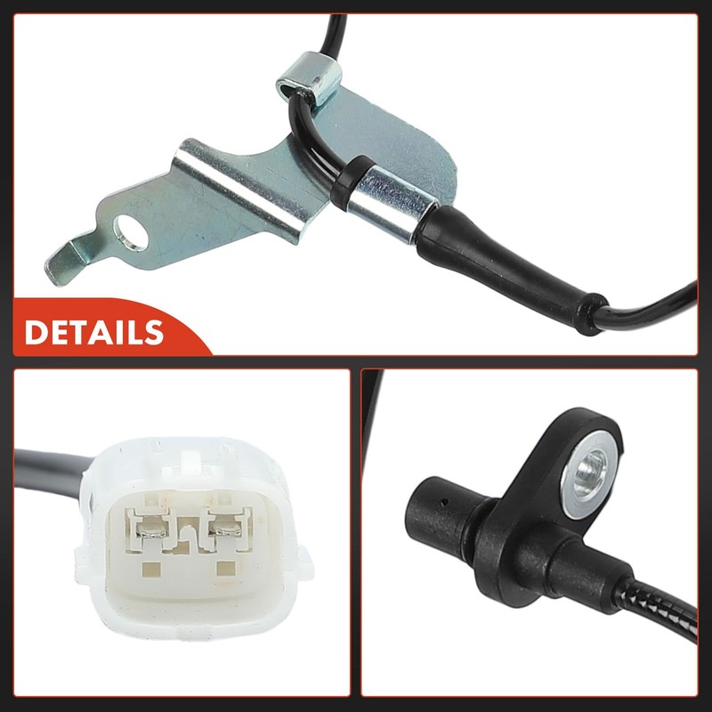 Frankberg ABS Sensor Wheel Speed 2-Pin Front Right Compatible with