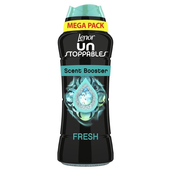 Lenor Unstoppables In-Wash Laundry Scent Booster Beads, 570g, Fresh Scent, A Boost Of Freshness For Up To 12 Weeks In Storage