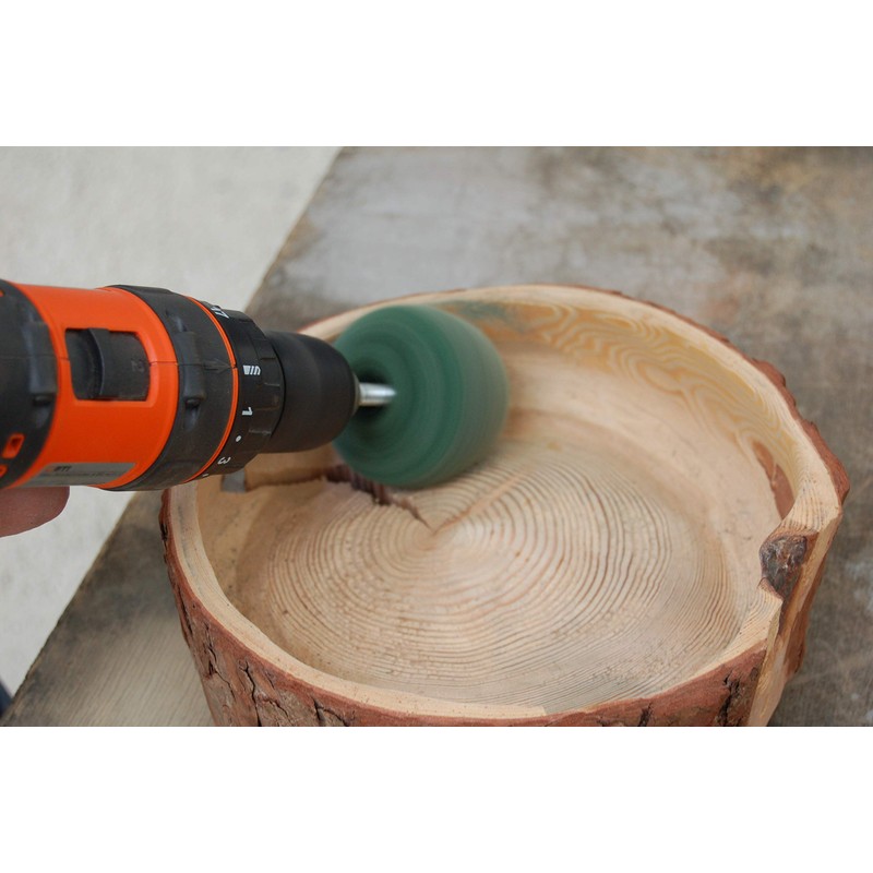 Sanding Ball / Sanding Ball Made of Abrasive Fleece Diameter