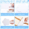 Seajan 50 Pieces Dry Erase Answer Paddles Auction Paddles with