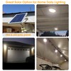 Malitupy Solar Pendant Lights Indoor Outdoor 2 Pack, Daytime Dimmable