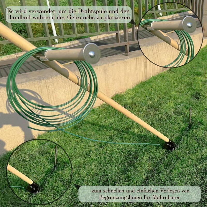 Blade Laying Aid for Boundary Cables - Easy Boundary Wire