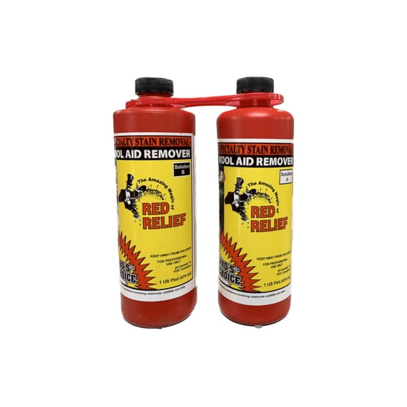 Red Relief Part A & B- Red Stain Remover