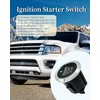 eosorssa Engine Push Start Stop Button Fit for Ford F150