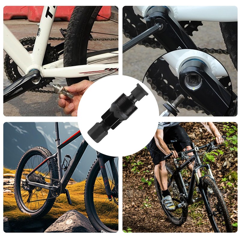 Jecdfs 1 x Crank Remover Bicycle Crank Puller Compact, Compact