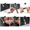 Gold Zipper Pull Replacement Zipper Repair, Zipper Slider Pull Tab,