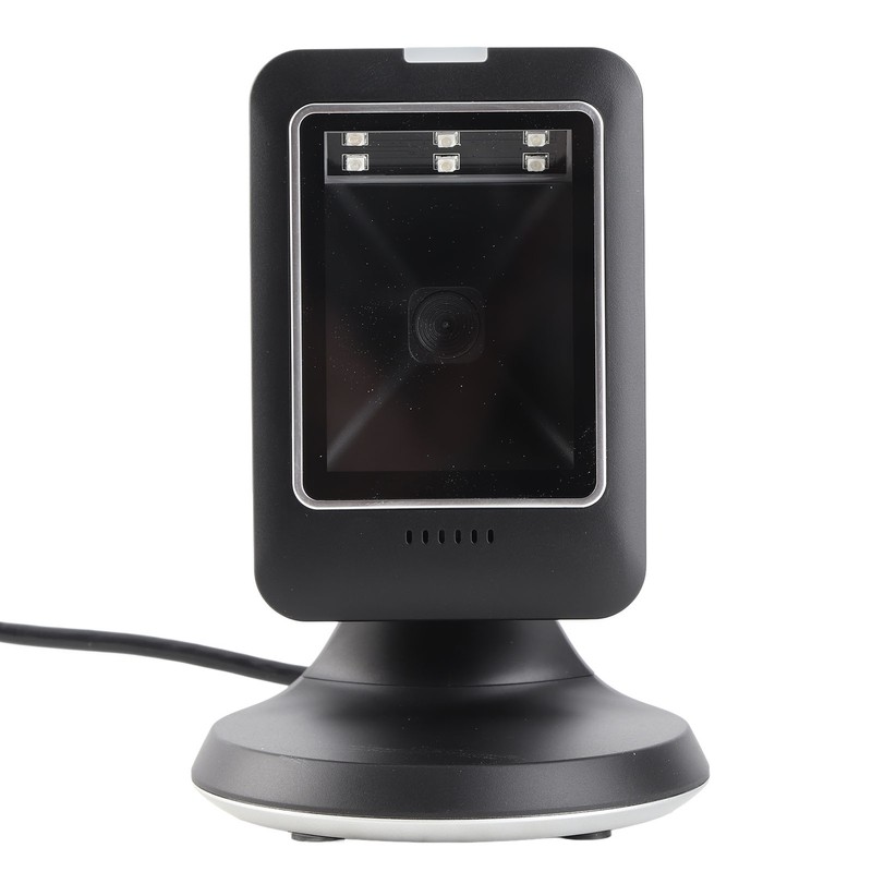 Desktop Barcode Scanner Wide Angle Lens USB Connection 1D 2D