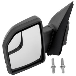 Garage-Pro Driver Side Power Non-Heated Mirror for Ford F-150 2015-2020 Manual Fold With Spotter Glass; Without Signal Light, Memory & Puddle Lamp Textured
