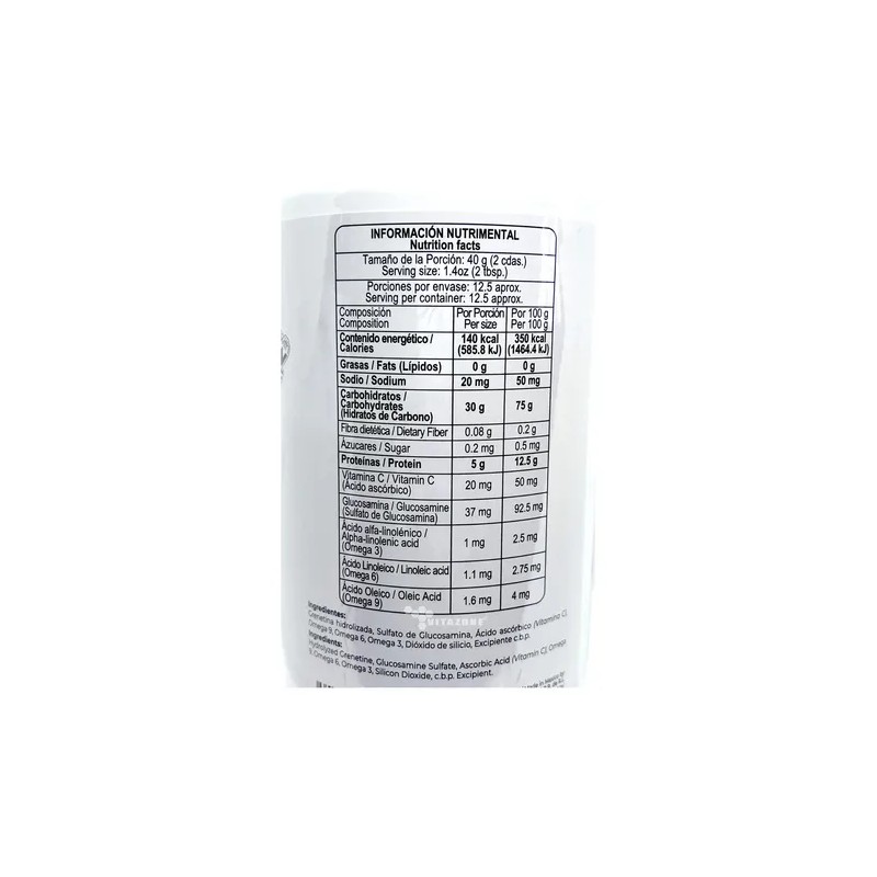 Pretty Bee Grenetina Hidrolizada con Glucosamina y Omega 3,6 Y